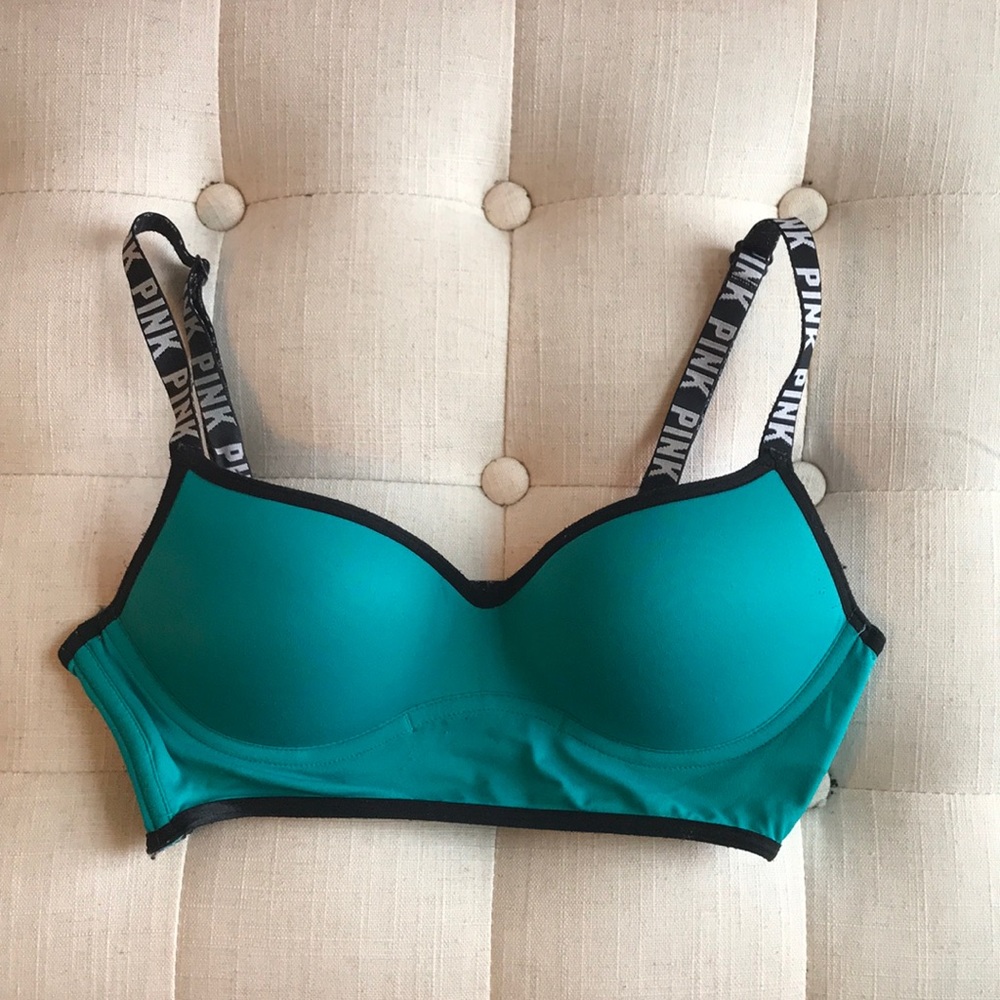 Teal PINK Sports Bra